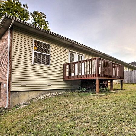 Branson Home With Deck Walk To The Strip And Creek! Exteriér fotografie